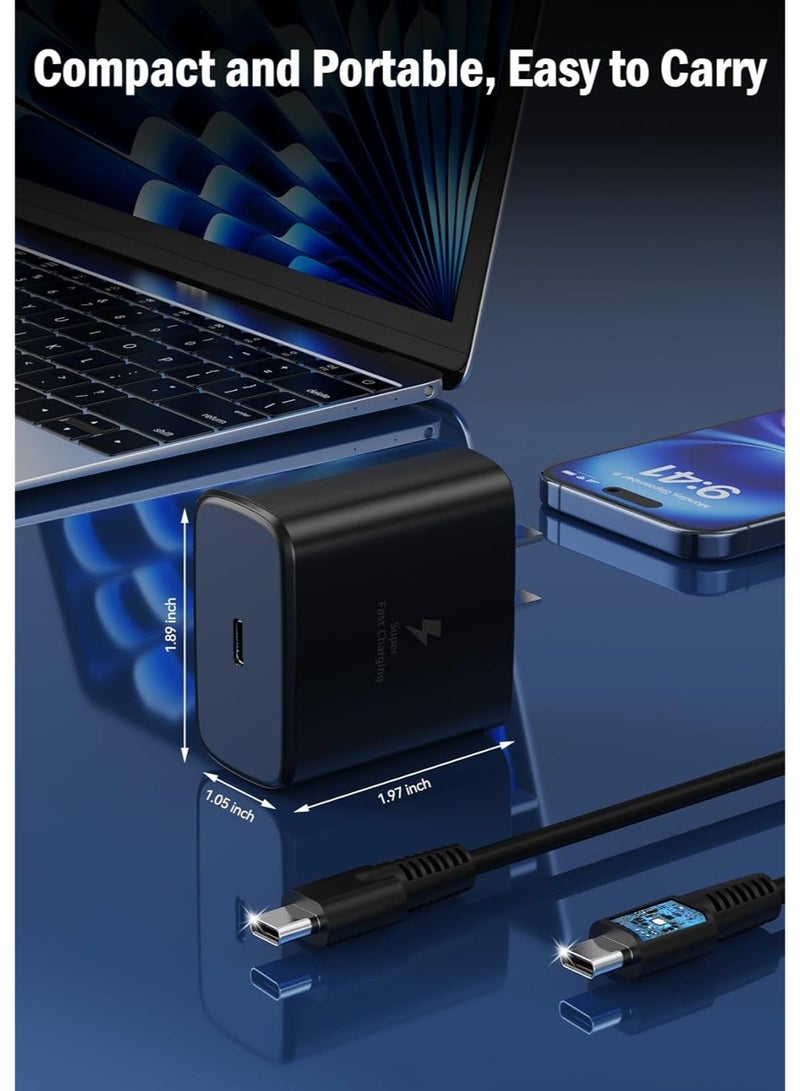 الفضاء الرقمي شاحن سريع 45W بتقنية GaN، محول طاقة بمقبس بريطاني مع كابل 2 متر، شاحن USB C و شاحن حائط، شاحن سريع بتقنية PD للهاتف والتابلت، شاحن سفر مضغوط باللون الأسود - Image 2